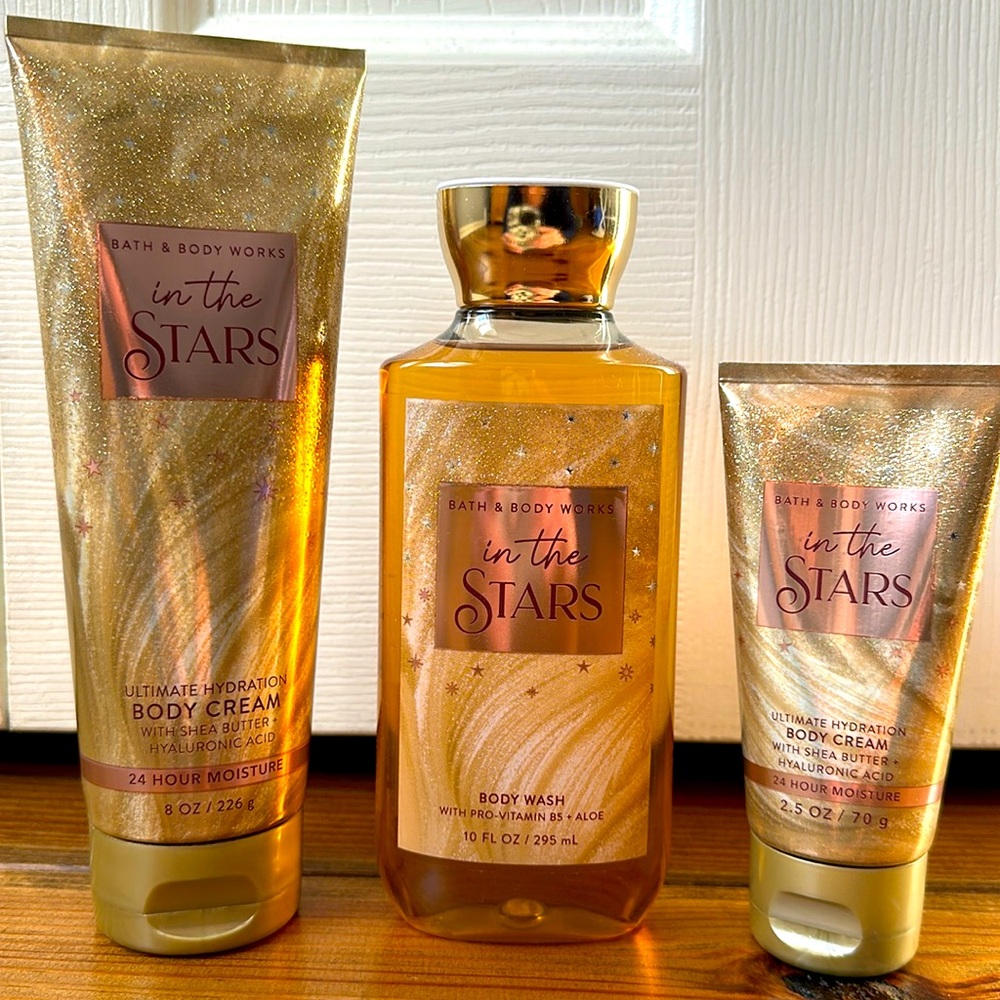 Bath & Body Works ✨ in the Stars ✨ Body Wash and Body Cream Set
